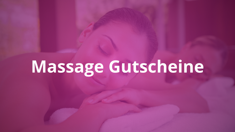 Unsere Massage Gutscheine